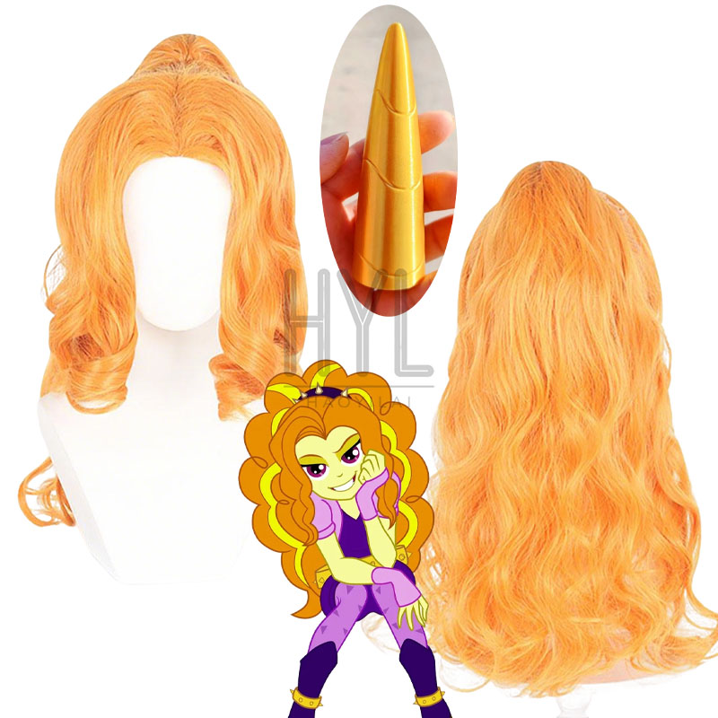 Women'S Yellow Accessories - Peluca de Cosplay de Anime Pony