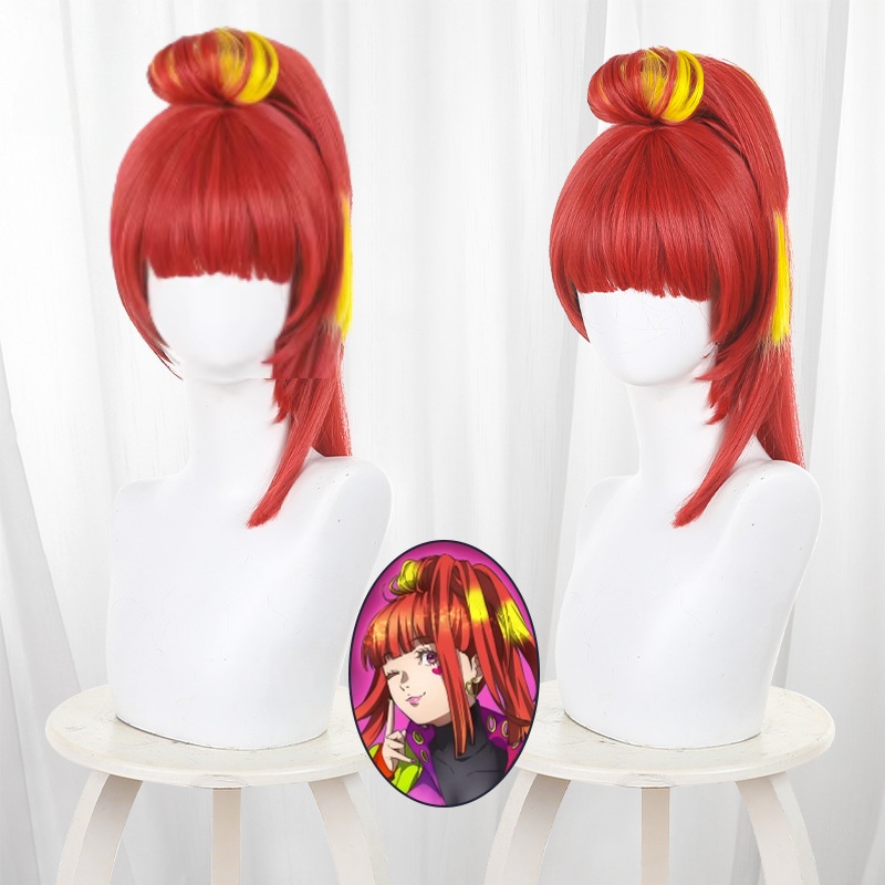 Women'S Yellow Accessories - Peluca de Cosplay de Anime Gnosia