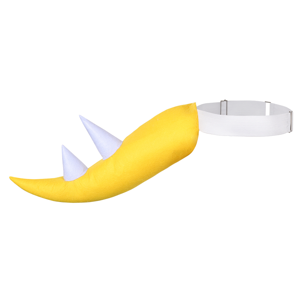 Women'S Yellow Accessories - Disfraz de Bowser Jr. con Cola