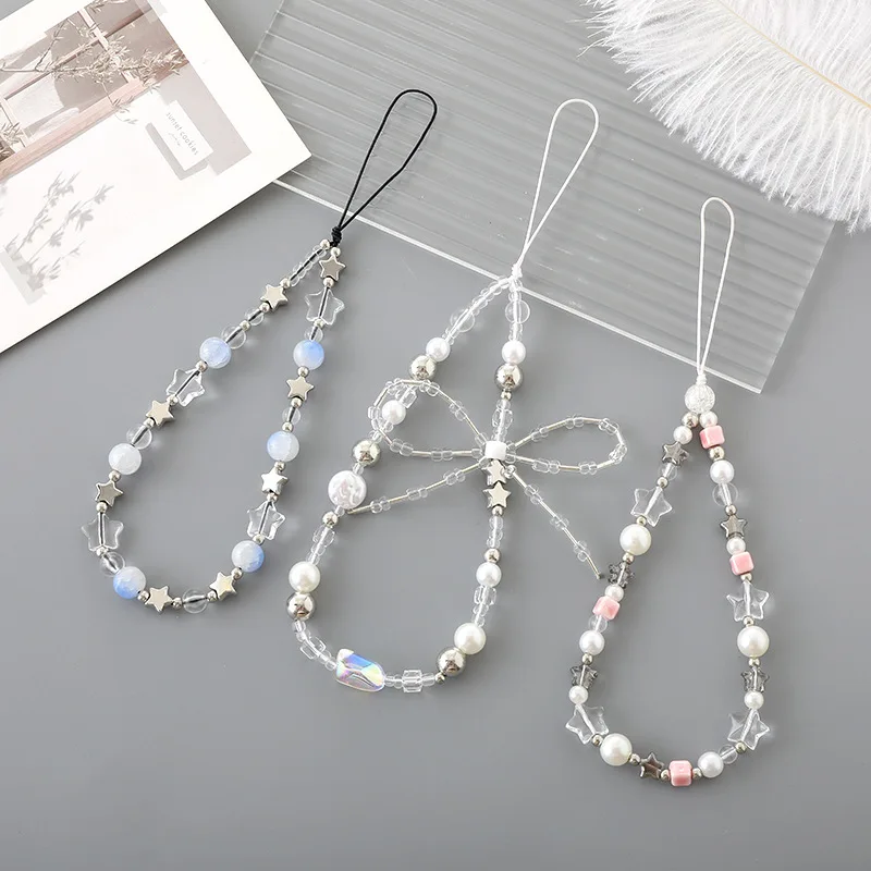Women Accessories Picture - Cadena para Teléfono con Cuentas de