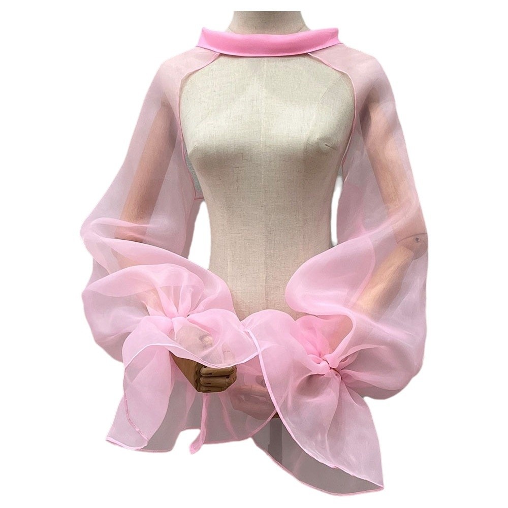 Women'S Accessories For Neck - Mangas de novia abullonadas de manga