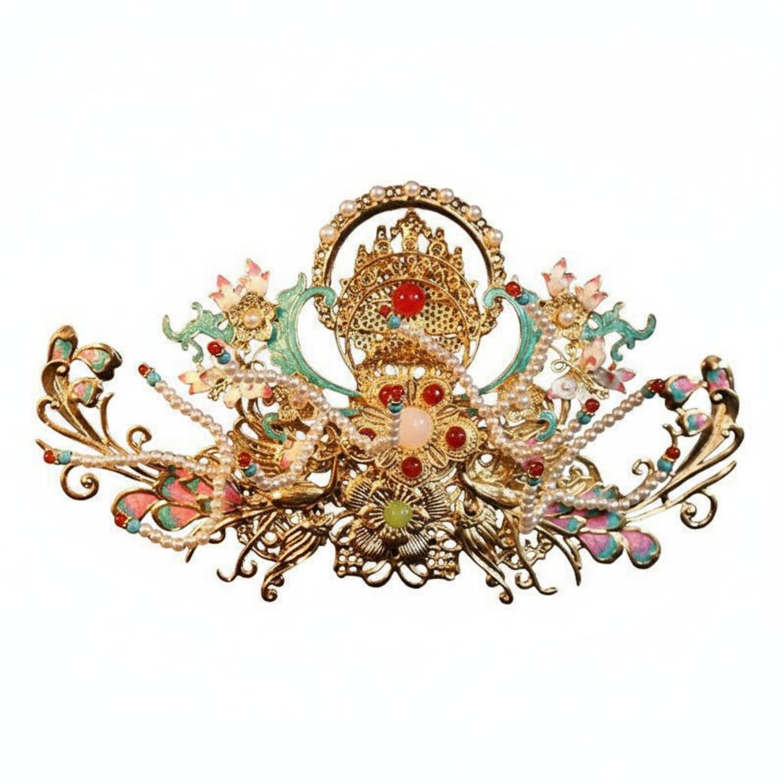 Women Accessories Aesthetic - Corona de Pelo Tradicional China, Estética