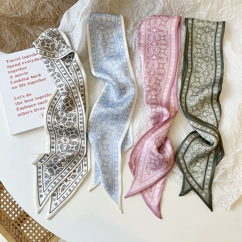 Women'S Accessories For Neck - Conjunto de bufanda de satén de