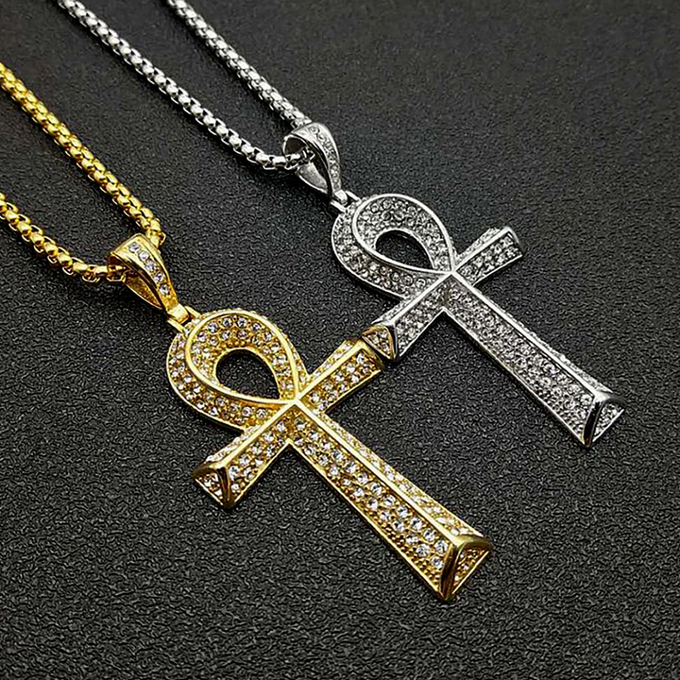 Women Accessories In Egypt - Collares góticos Vintage de acero inoxidable