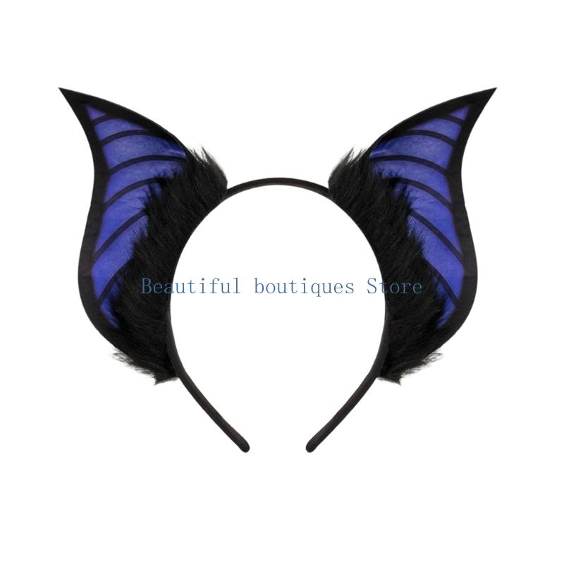 Women Accessories Description - U4LF-Diadema creativa con orejas murciélago, accesorios