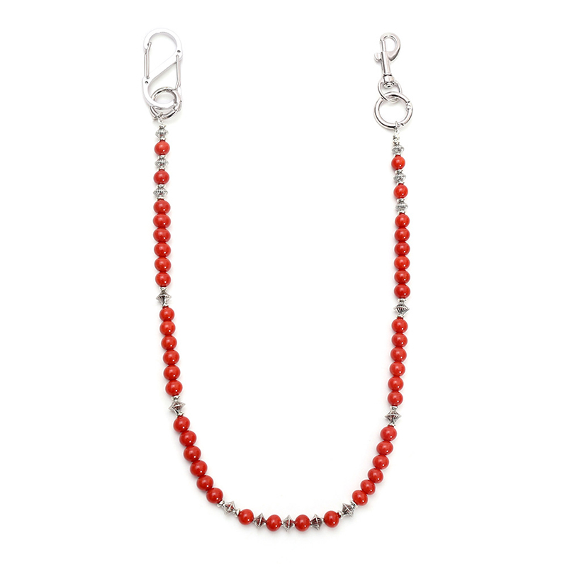 Women Accessories Pk - Cadena de cintura con cuentas rojas