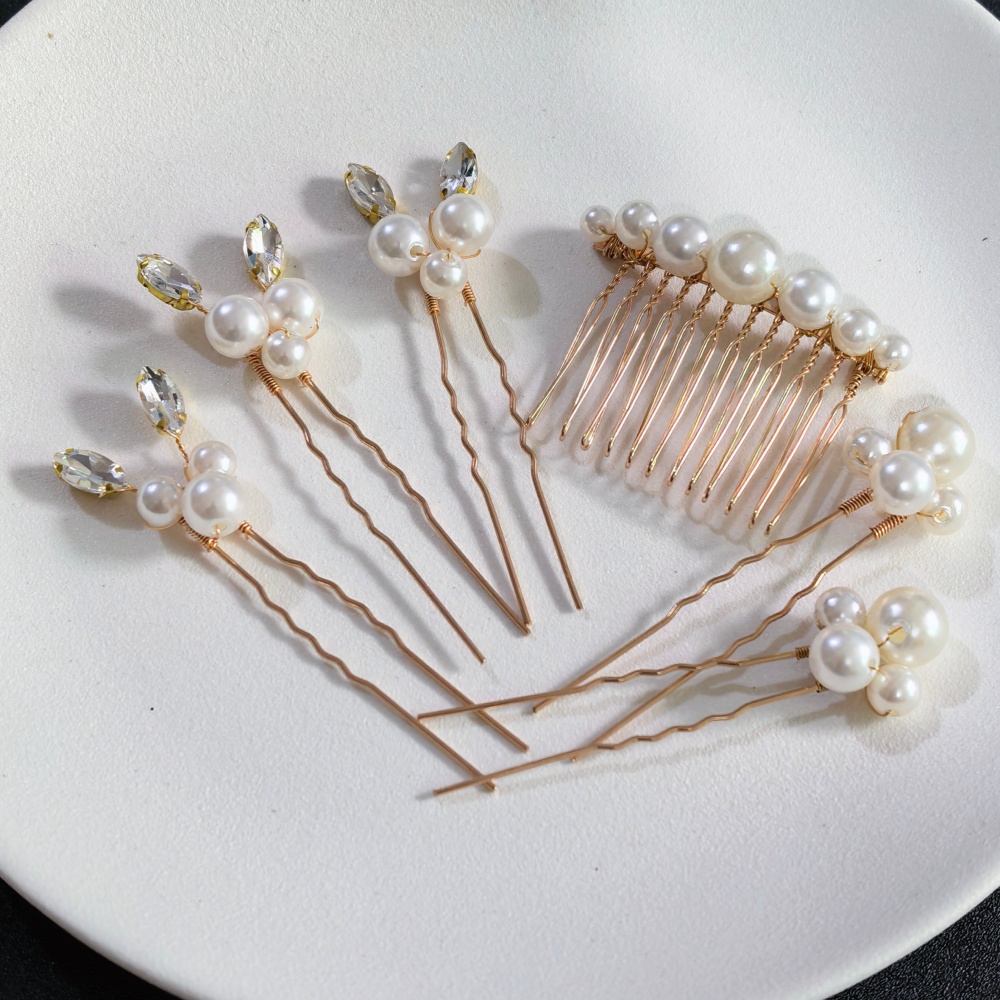 Women Accessories Aesthetic - Juego de Peines y Horquillas para