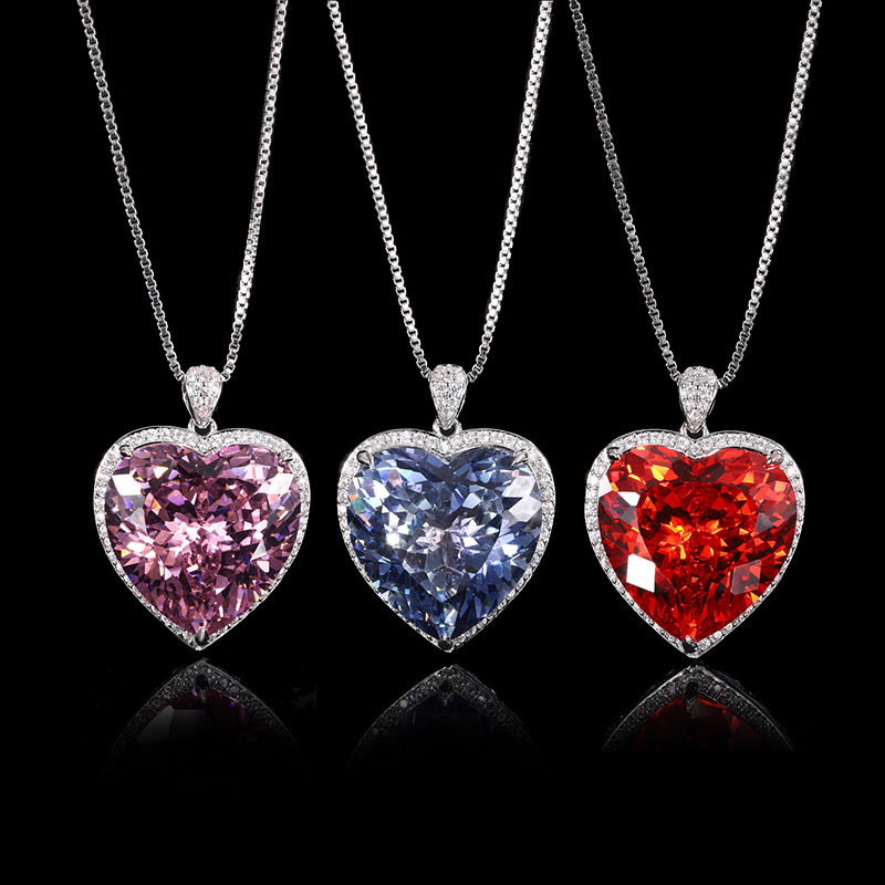 Women Accessories In Wholesale - Collar con colgante de corazón de