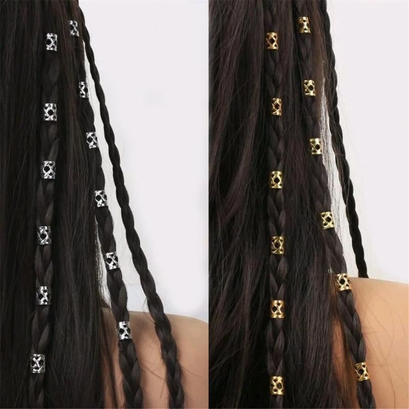 Women Accessories Description - 49MC 100 unids/set mezcla colores trenza