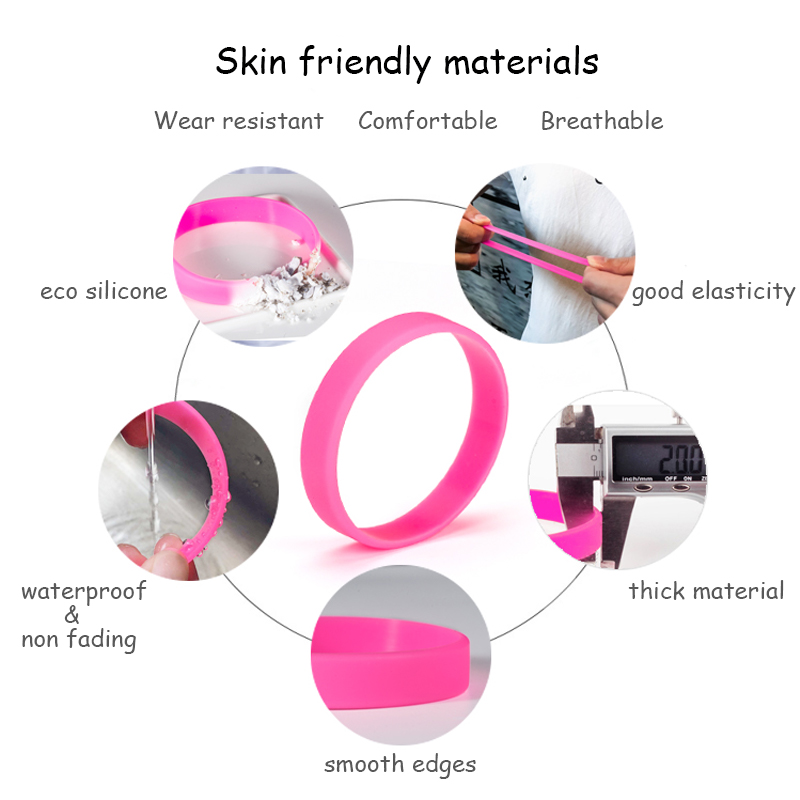 Pulsera de silicona con bander - Women'S Accessories Uk reseña y precio