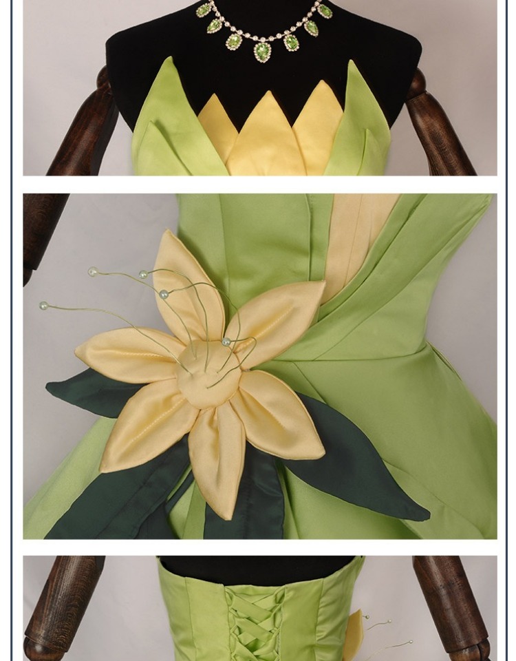 Disfraz de princesa Tiana, dis - Women Accessories Aesthetic reseña y precio