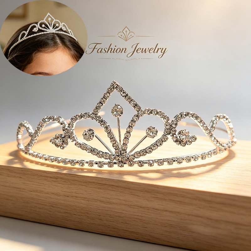 Corona nupcial de cristal de l - Women Accessories Aesthetic reseña y precio