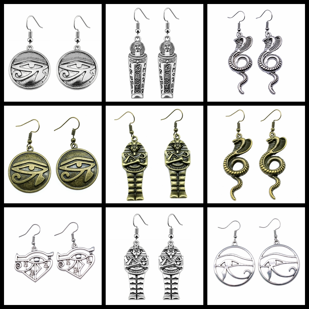Pendientes de serpiente de ojo - Women Accessories In Egypt reseña y precio