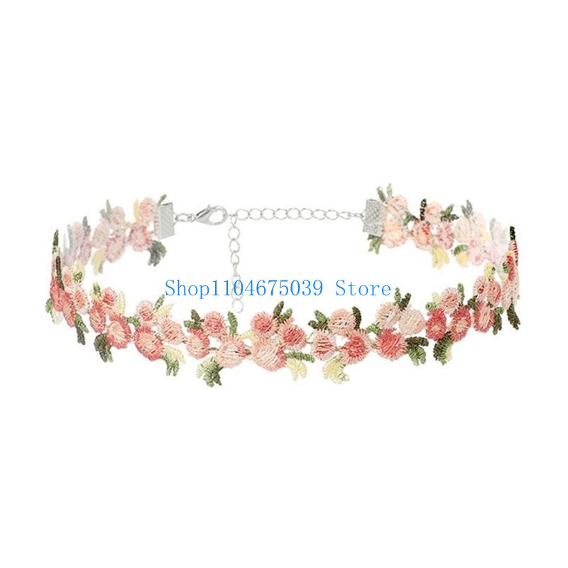 Gargantilla de Encaje con Flor - Women Accessories Pk reseña y precio
