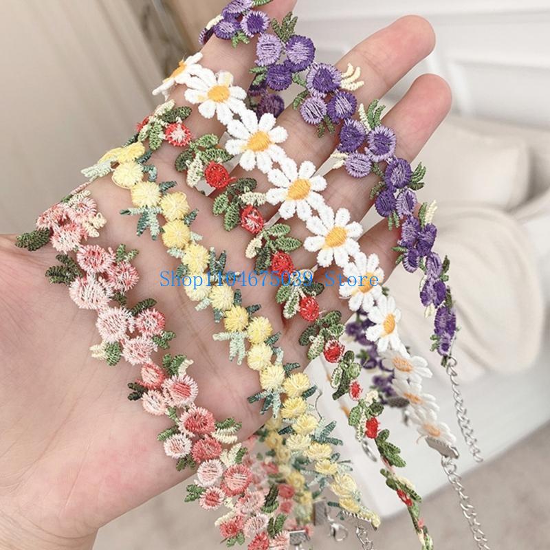 Gargantilla de Encaje con Flor - Women Accessories Pk reseña y precio