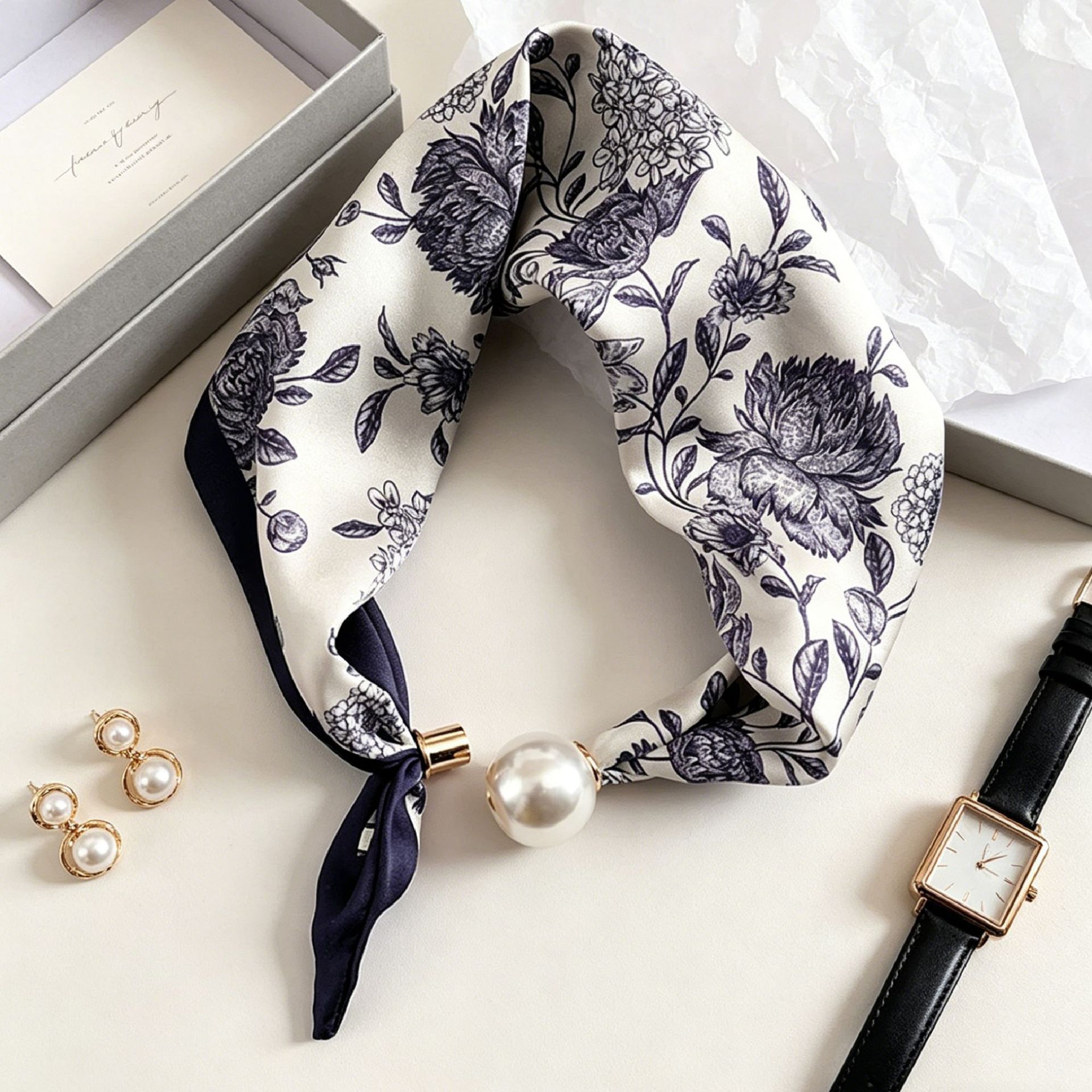 Bufanda Magnética de Perlas Lu - Women'S Accessories For Neck reseña y precio