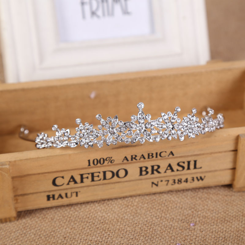 Tiara de cristal para boda, pe - Women Accessories Aesthetic reseña y precio