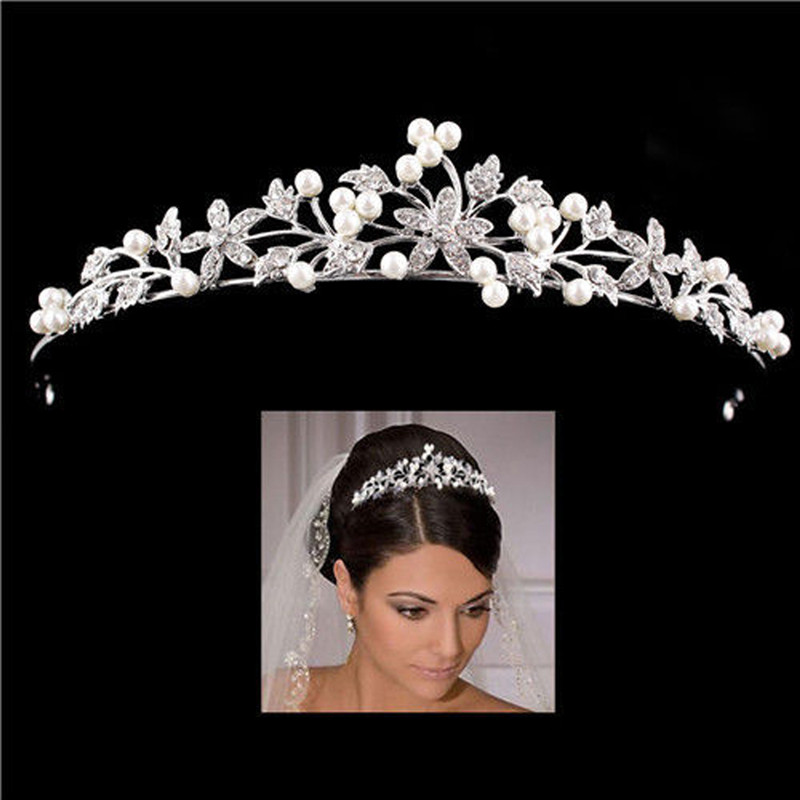 Tiara de cristal para boda, pe - Women Accessories Aesthetic reseña y precio
