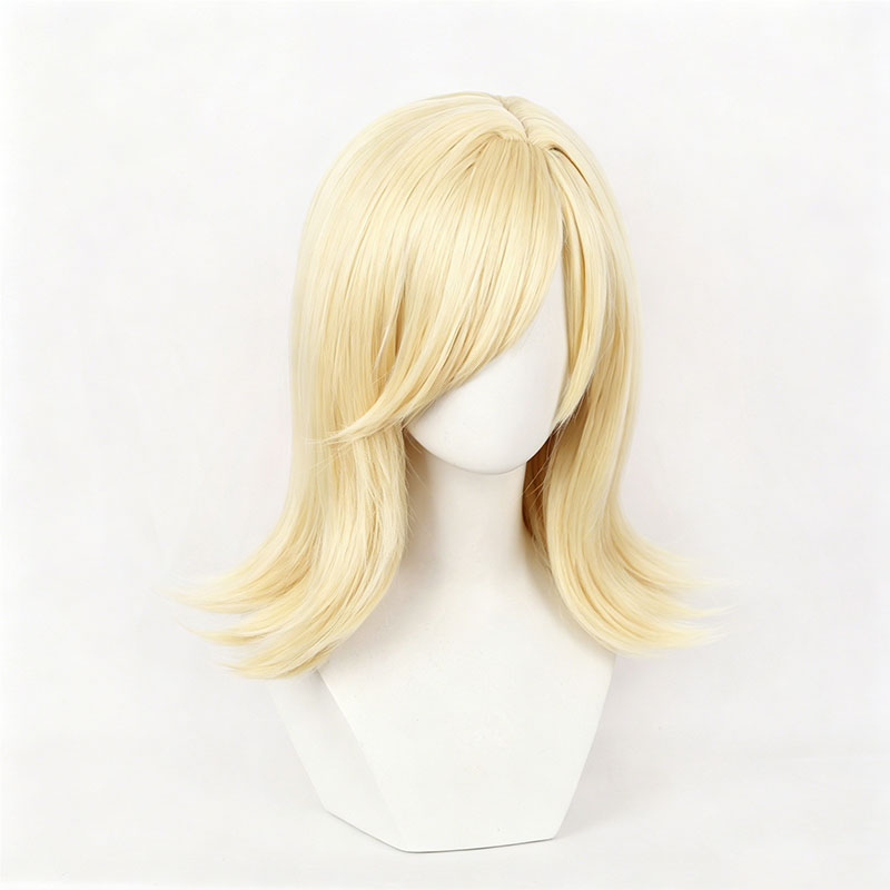 Peluca de Anime JOJO Lucy Stee - Women'S Yellow Accessories reseña y precio