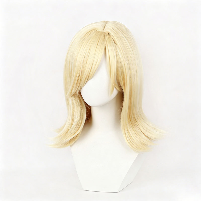 Peluca de Anime JOJO Lucy Stee - Women'S Yellow Accessories reseña y precio
