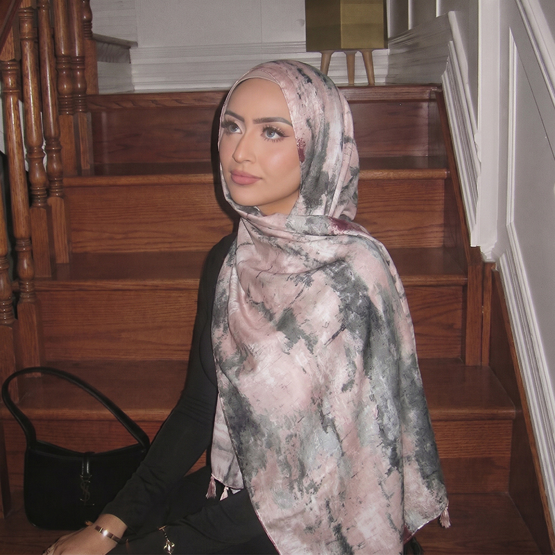 Hiyab con Borde de Borlas y Es - Women'S Accessories For Neck reseña y precio