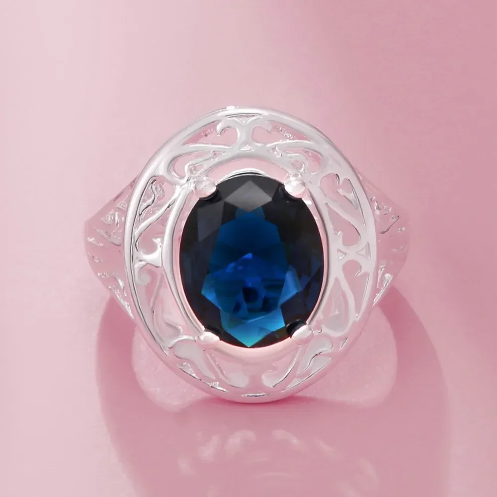 Nuevos anillos ovalados de cri - Women'S Affordable Accessories reseña y precio