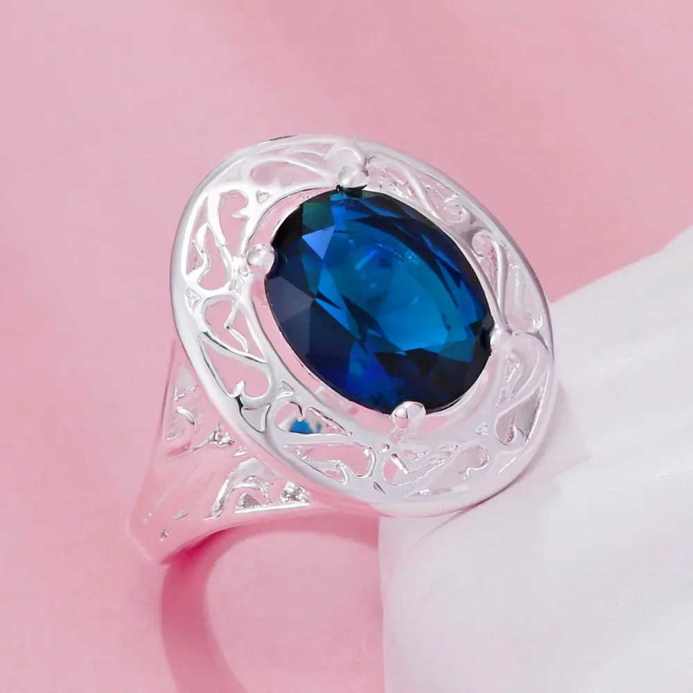 Nuevos anillos ovalados de cri - Women'S Affordable Accessories reseña y precio