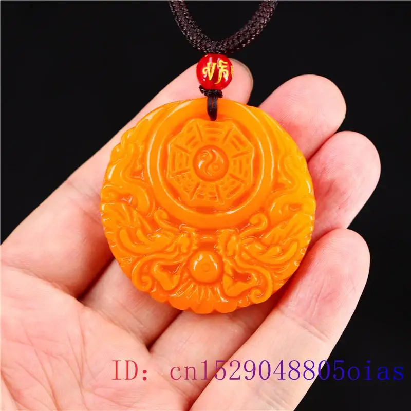 Colgante de Dragón de Jade ama - Women'S Yellow Accessories reseña y precio