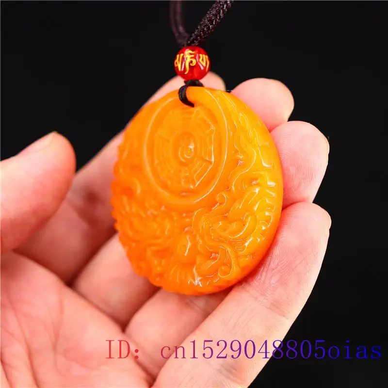 Colgante de Dragón de Jade ama - Women'S Yellow Accessories reseña y precio