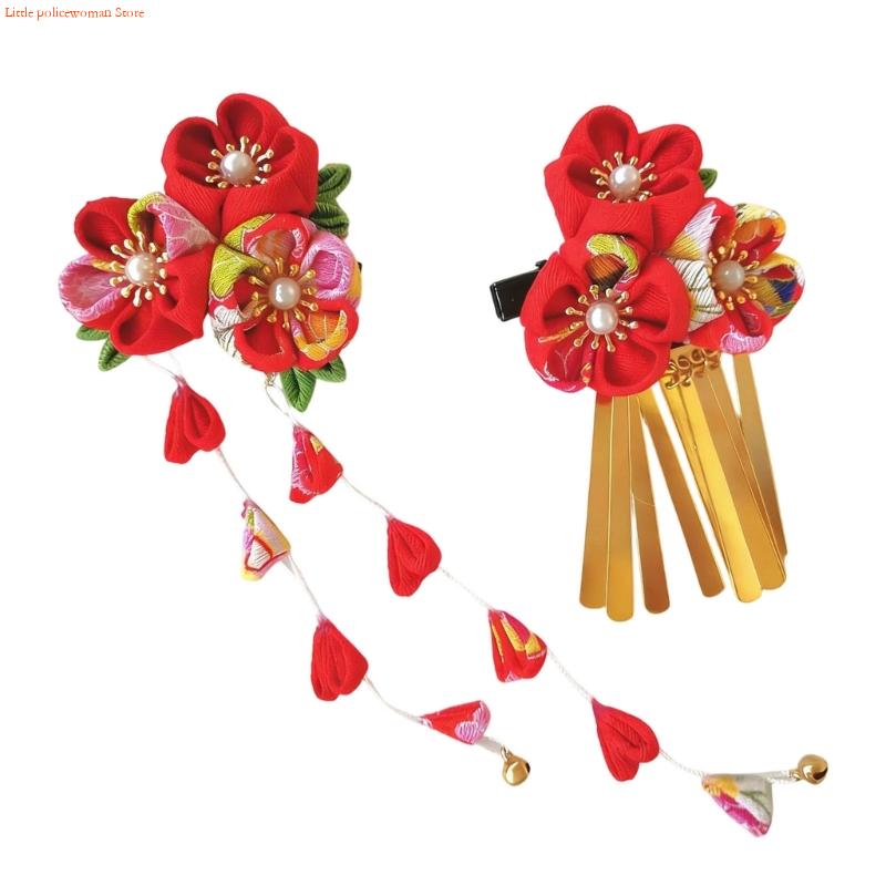 F92D Juego horquillas flores t - Women Accessories Description reseña y precio