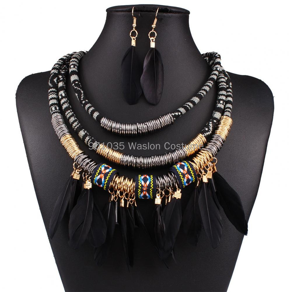 Juego de collar y pendientes d - Women Accessories In Egypt reseña y precio