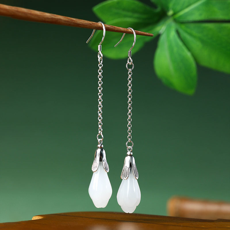 Pendientes de flor de Jade Rea - Women'S Yellow Accessories reseña y precio