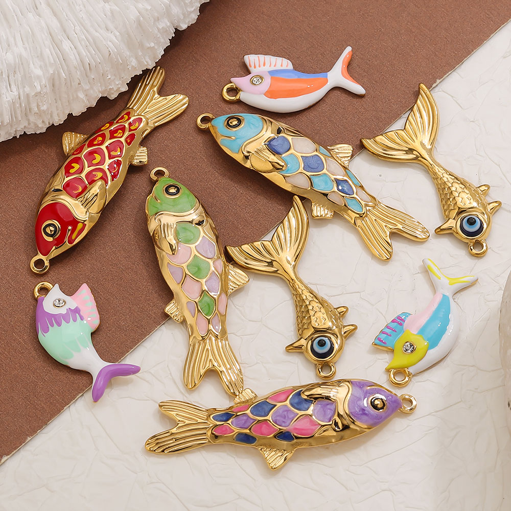 2-3 uds. De dijes de pez esmal - Women Accessories In Wholesale reseña y precio