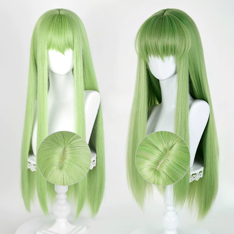 Peluca verde de Anime CC para  - Women Accessories Aesthetic reseña y precio