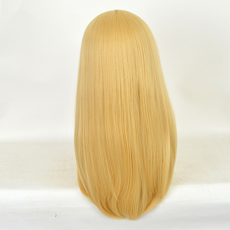 Peluca de cosplay amarilla dor - Women'S Yellow Accessories reseña y precio
