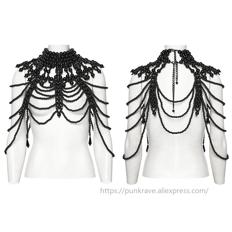 PUNK RAVE Collar gótico con cu - Women'S Accessories For Neck reseña y precio