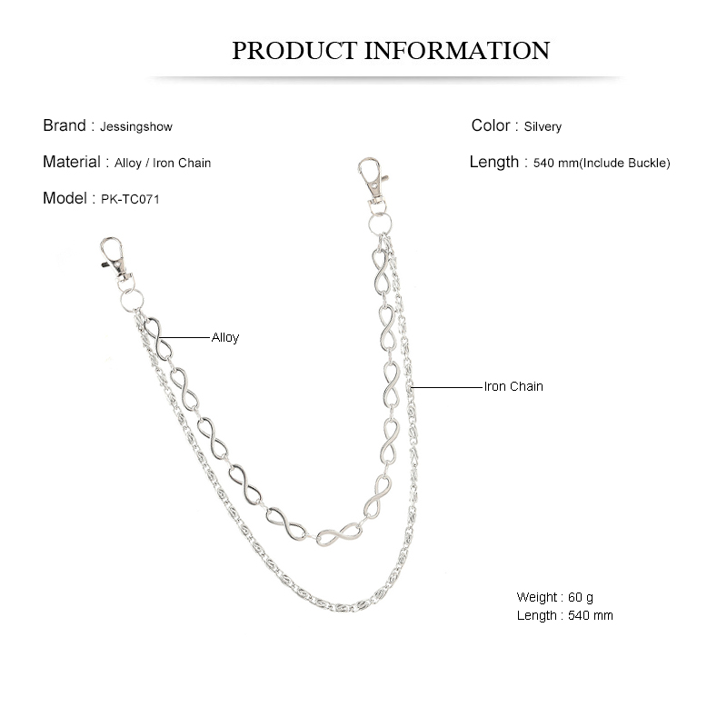 Accesorios de cadena de vaquer - Women Accessories Pk reseña y precio
