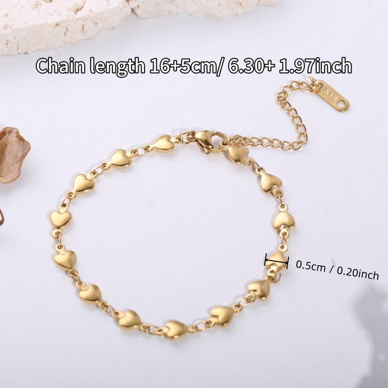 1 pulsera de acero inoxidable  - Women'S Affordable Accessories reseña y precio