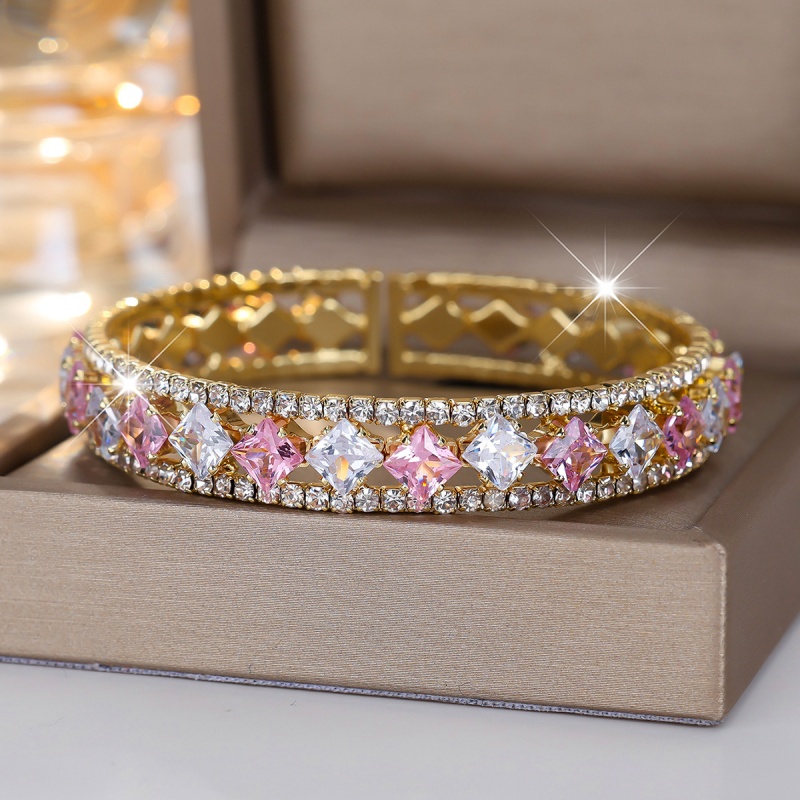 Pulsera de Diamantes Redondos  - Women Accessories Pk reseña y precio
