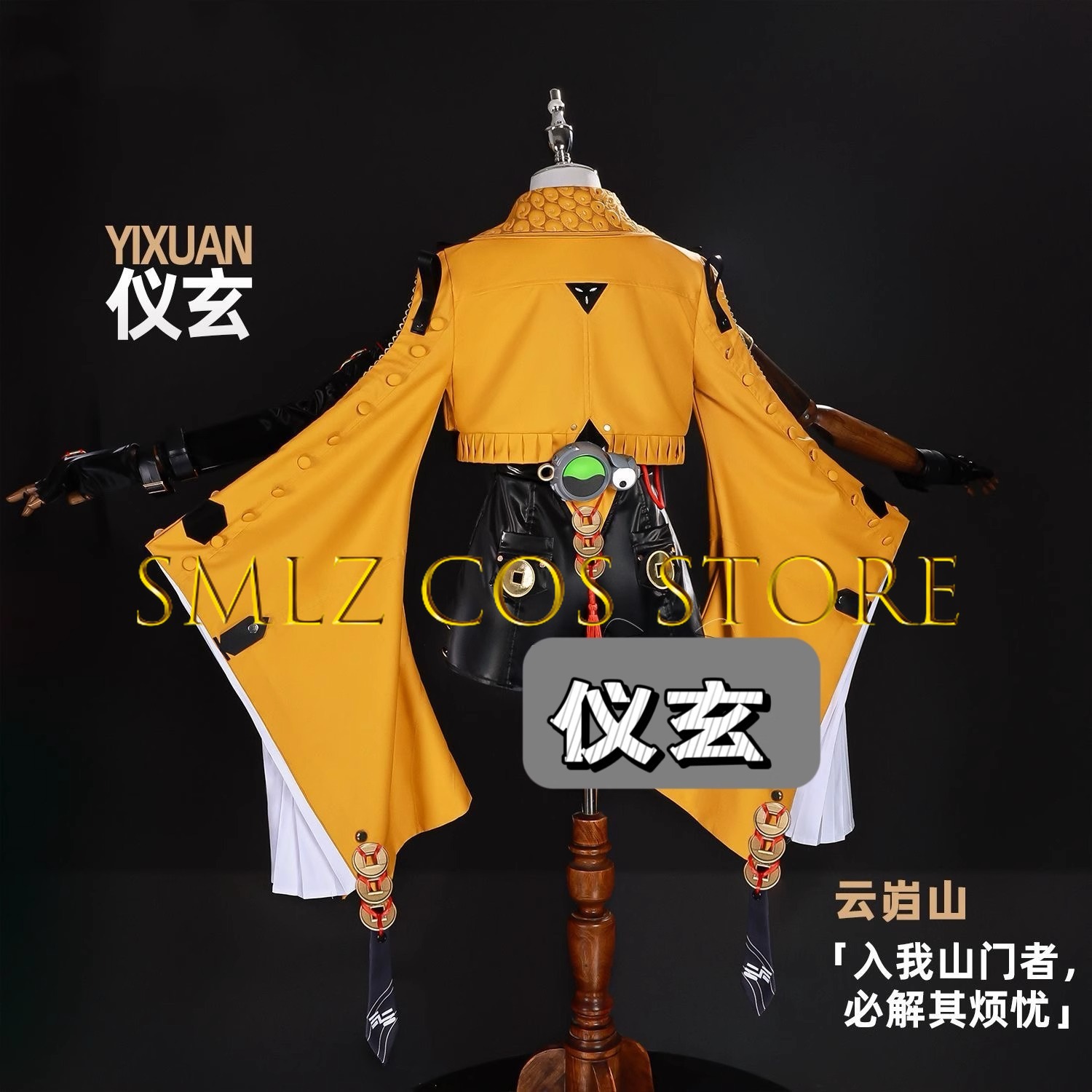 Yixuan-Juego de Cosplay Zenles - Women'S Yellow Accessories reseña y precio