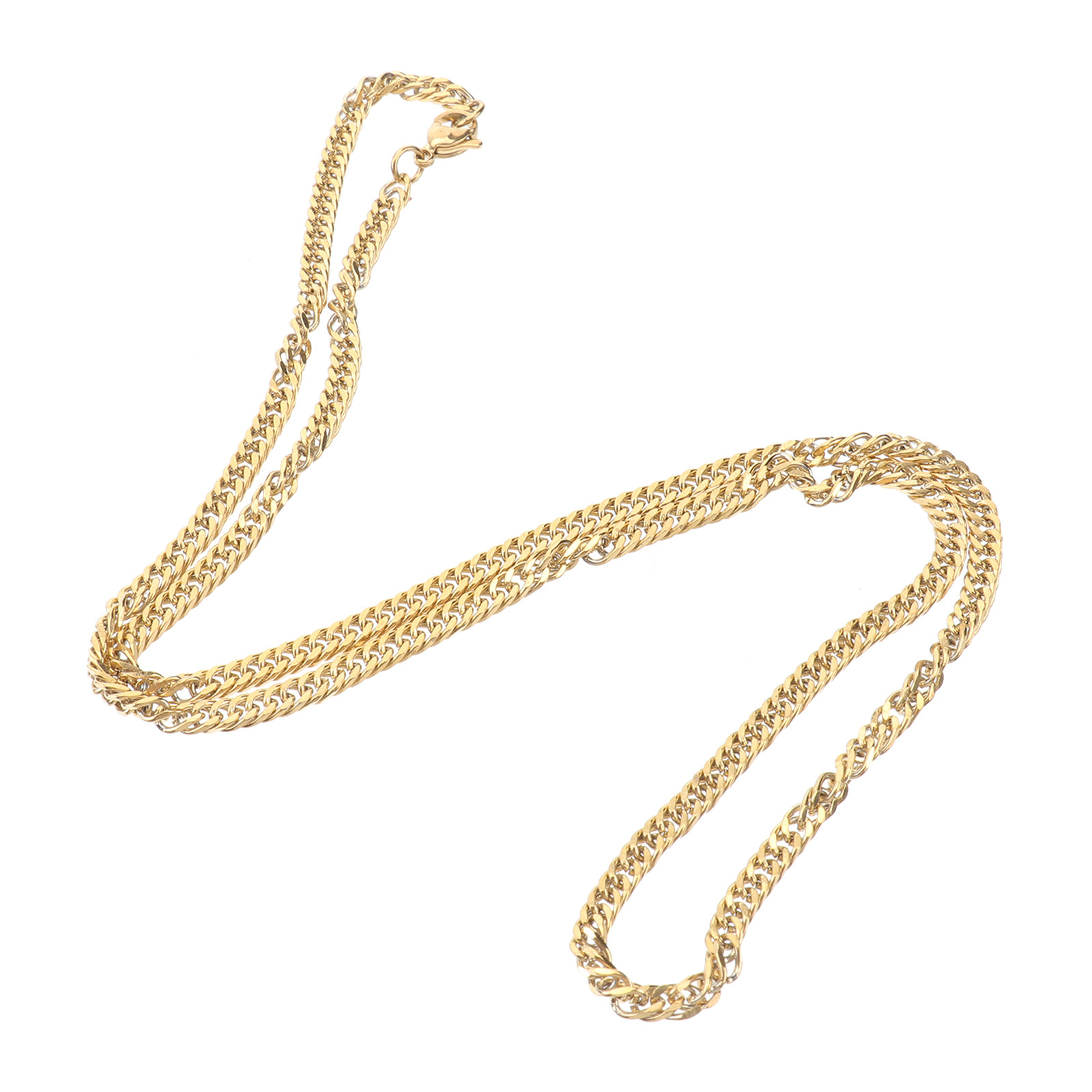 1 pieza de cadena de acero de  - Women'S Accessories For Neck reseña y precio