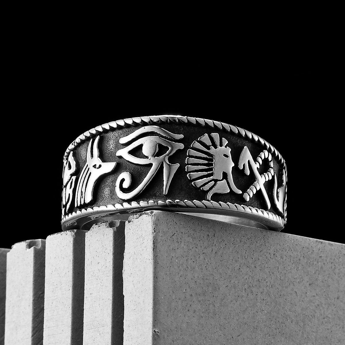 Anillos de tótem del ojo de Ho - Women Accessories In Egypt reseña y precio