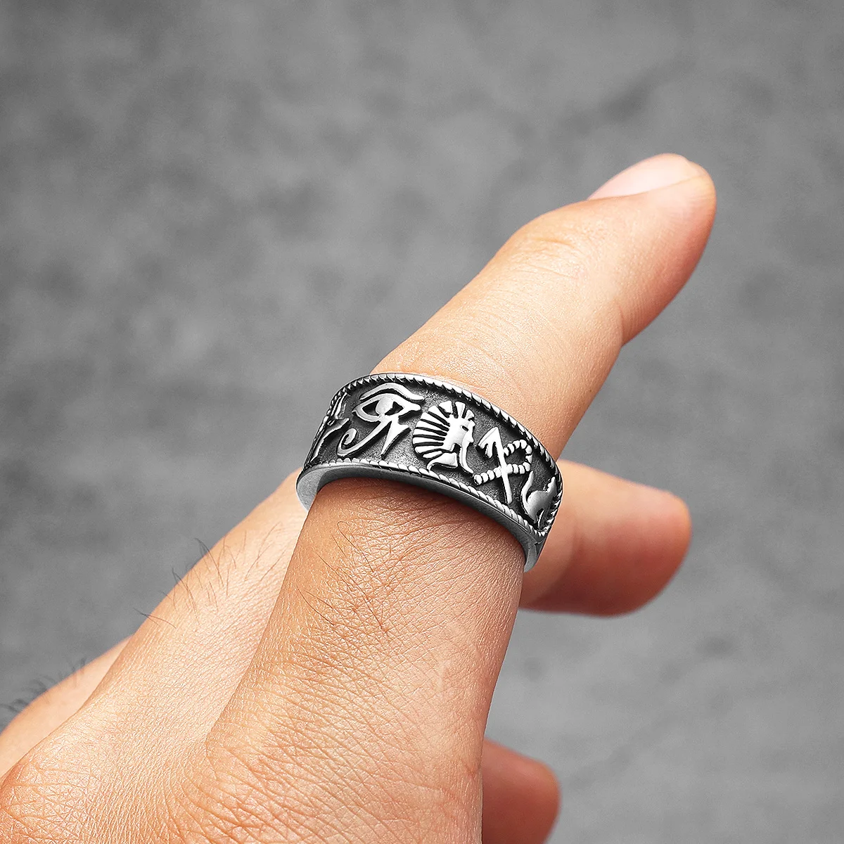Anillos de tótem del ojo de Ho - Women Accessories In Egypt reseña y precio