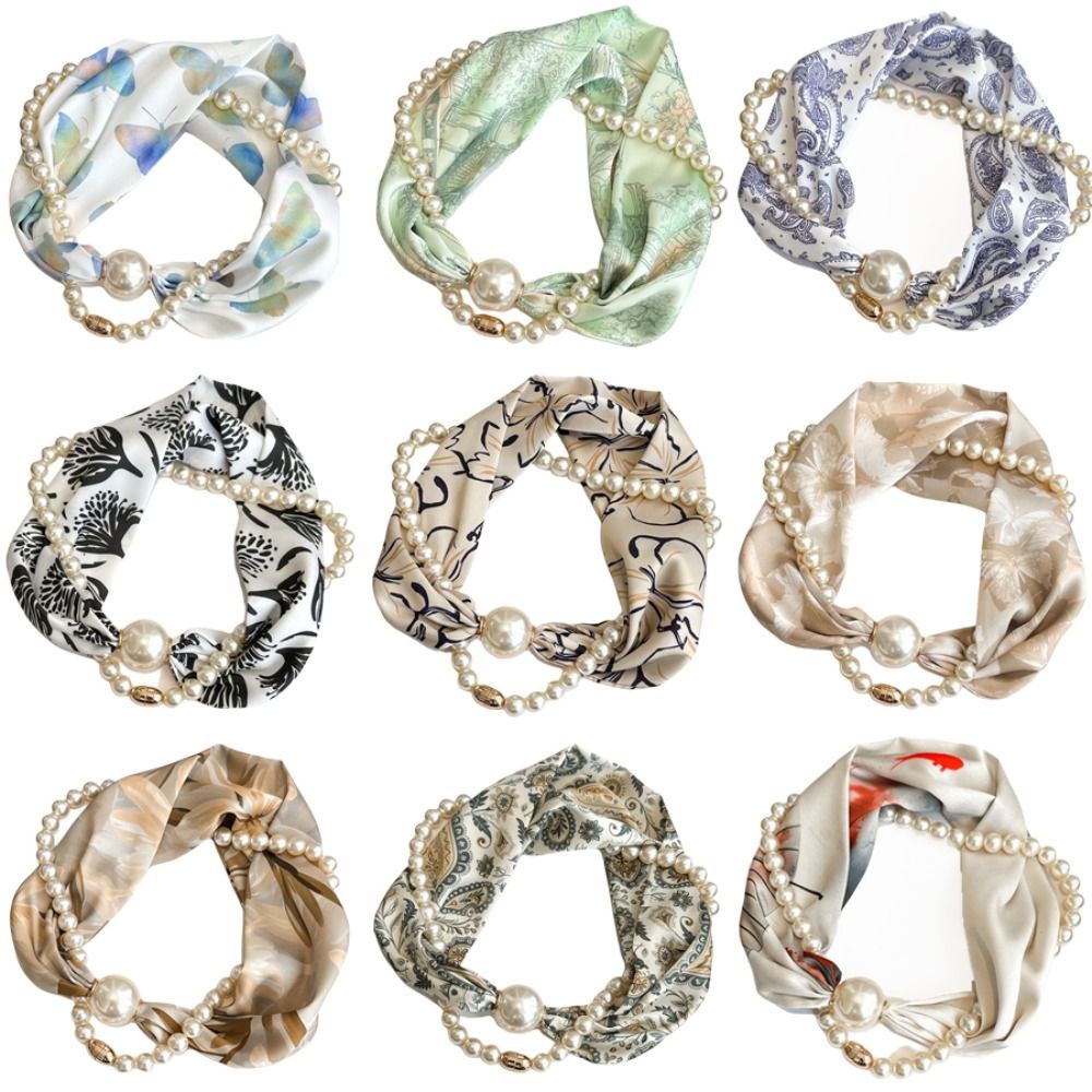 Bufanda Magnética de Seda con  - Women'S Accessories For Neck reseña y precio